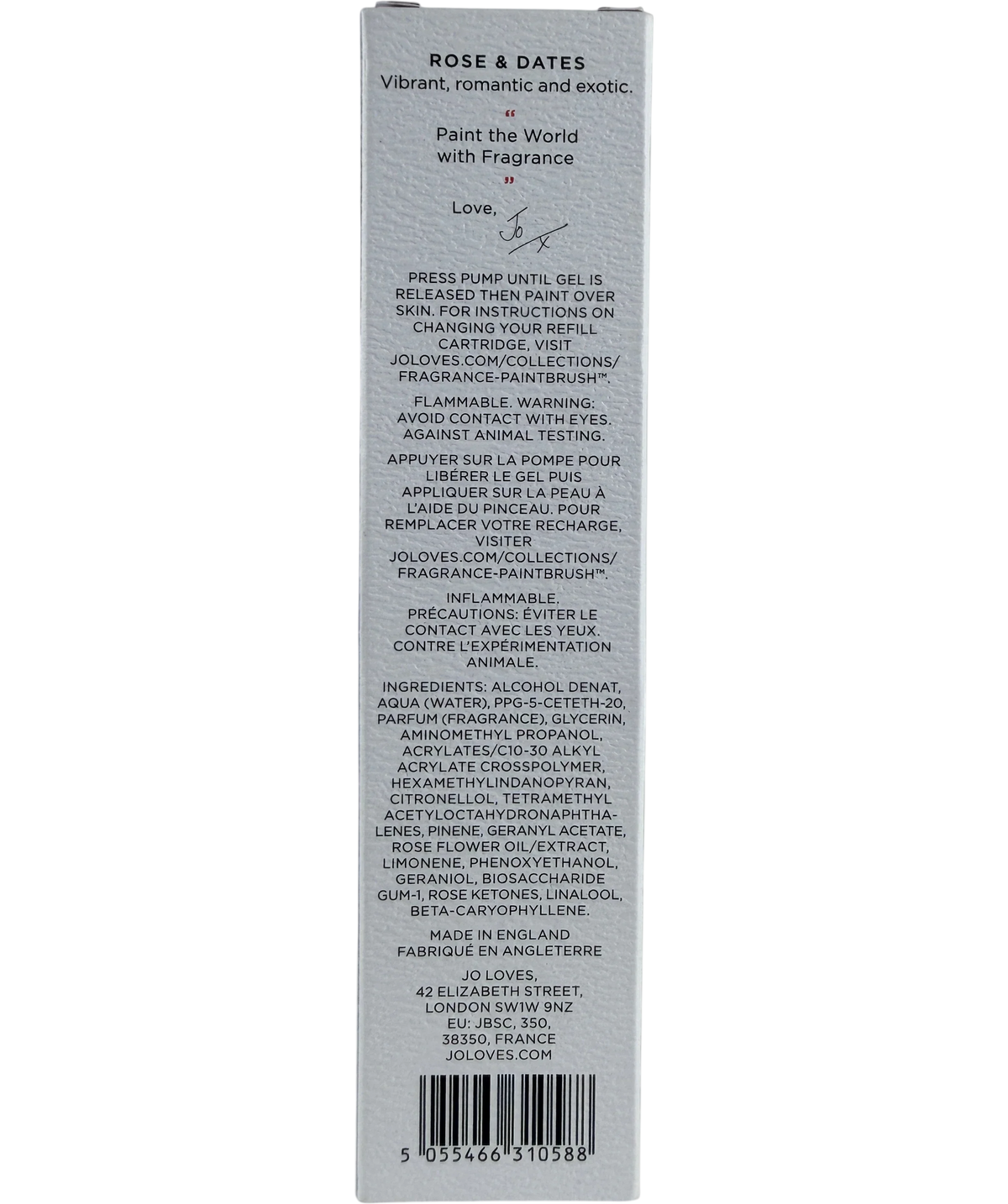 JO LOVES Rose And Dates A Fragrance Paintbrush 7ml