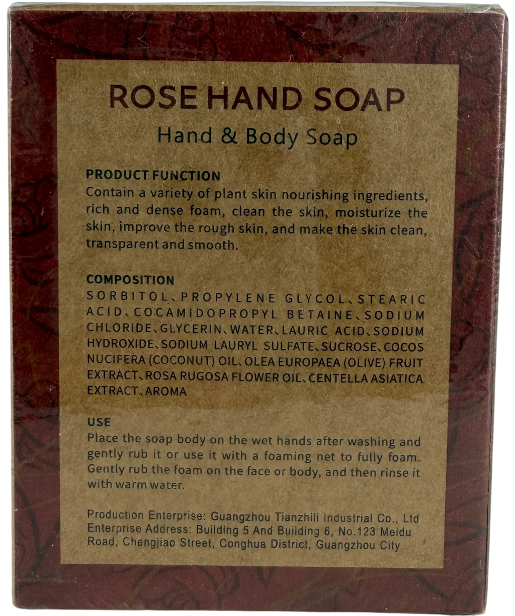 Essential Oil Soap Rose Hand Soap 100g