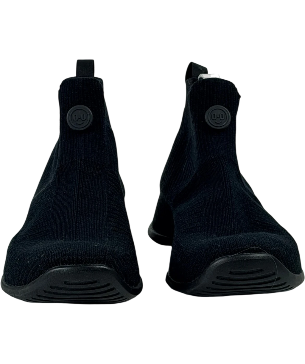 ALLBIRDS M0.0nshot Zero Black High Top Trainers UK 6 EU 39