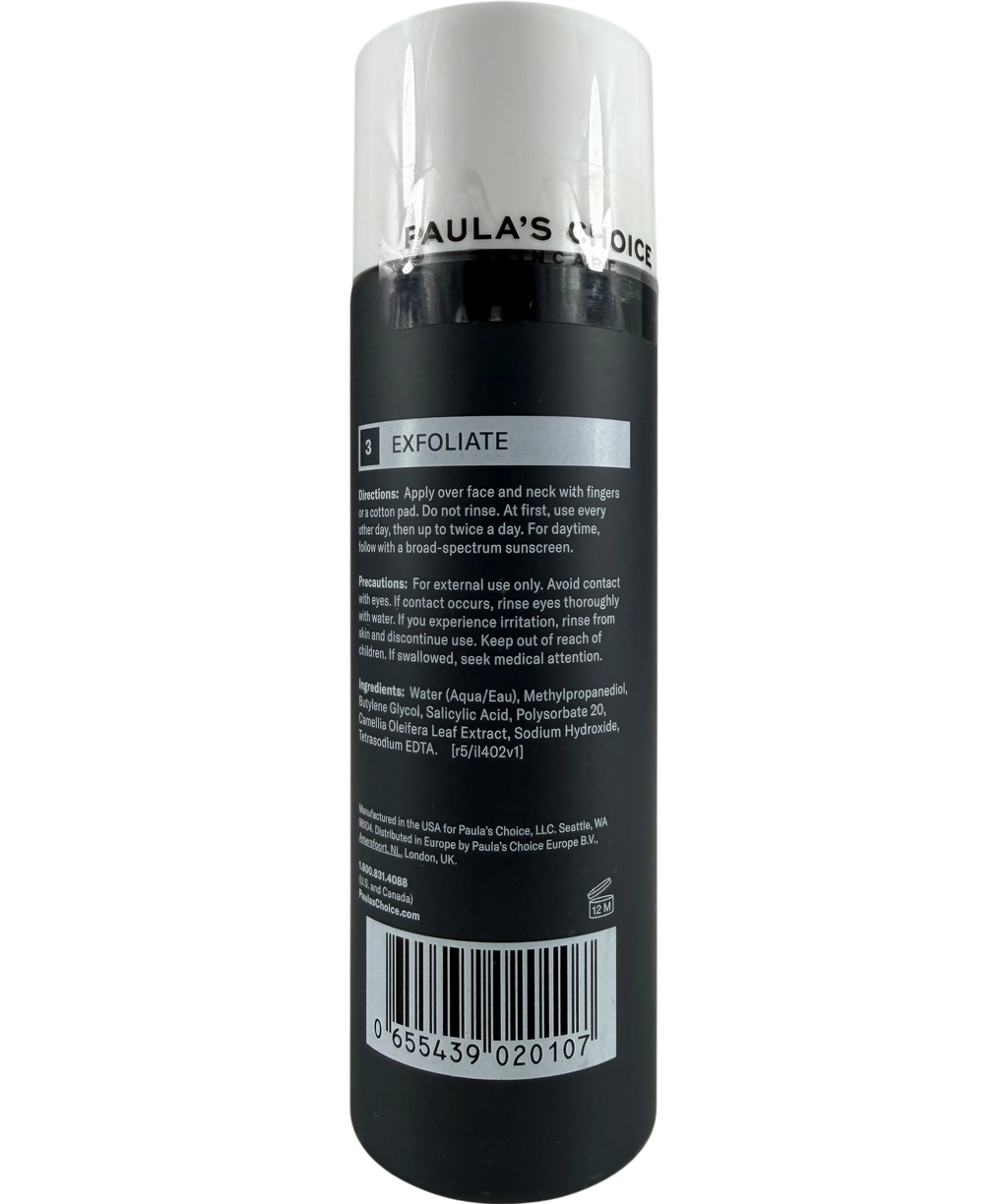 Paula's Choice Skin Perfecting 2% Bha Exfoliating Toner 118ml