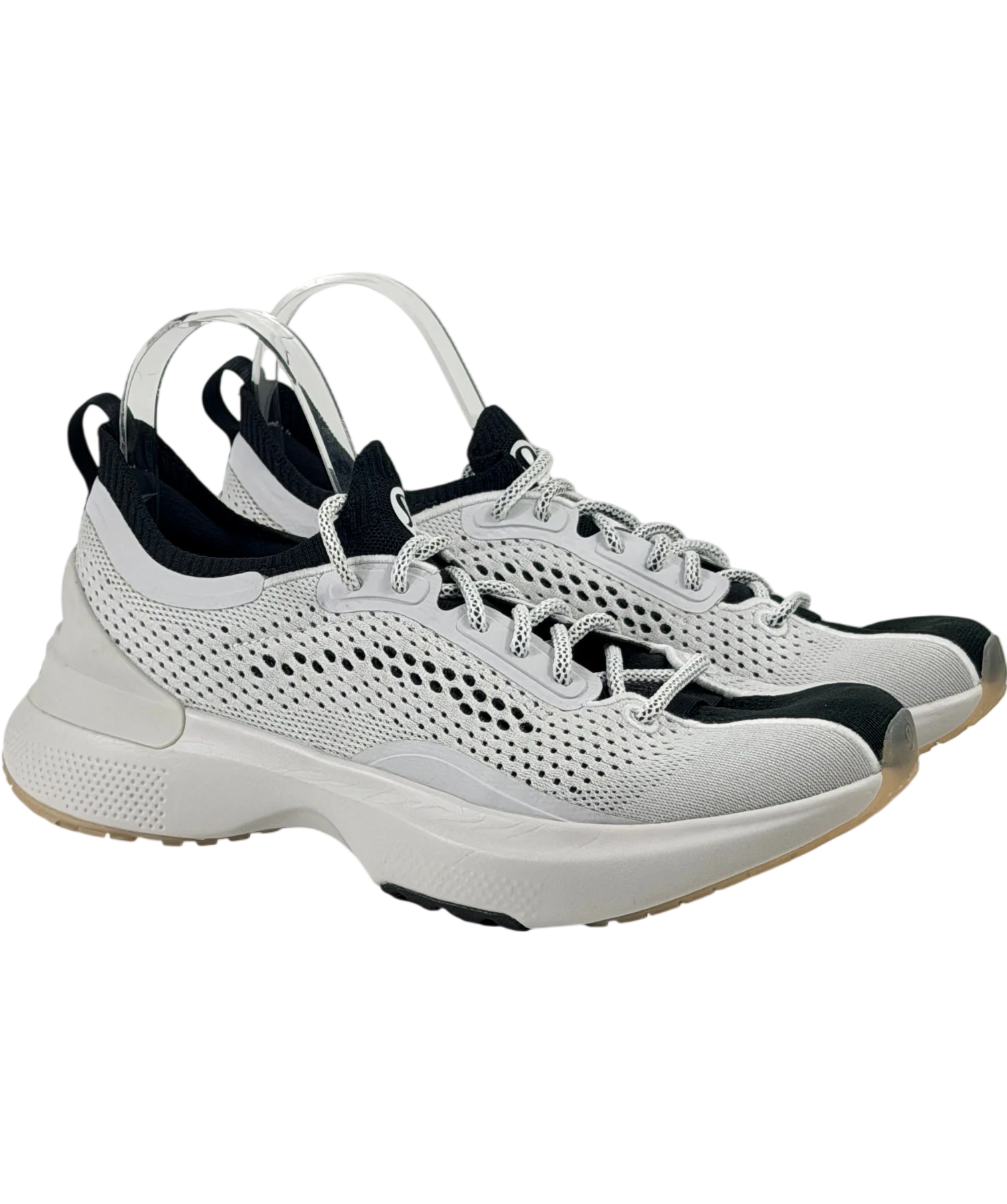 Lululemon Chargefeel 3 Light Vapor White Trainers UK 7.5 EU 40.5