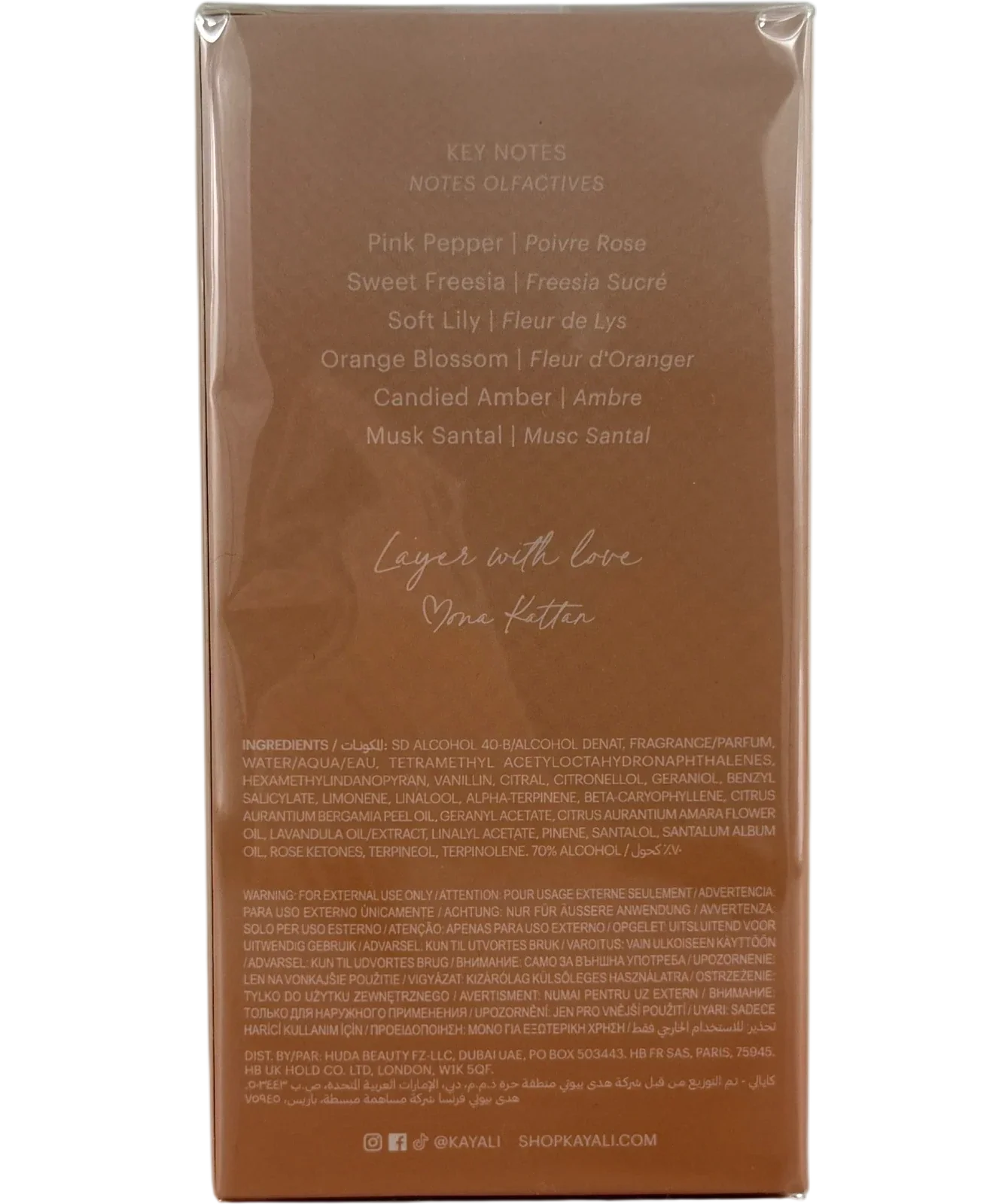 KAYALI Freedom Musk Santal 50ml