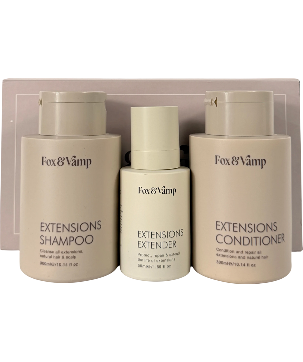 FOX & VAMP The Complete Kit Hair Extensions Care Set 3 FULL SIZED