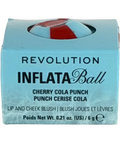 Revolution Inflataball Glow Lip & Cheek Tint Cherry Cola Punch 6G