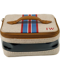 PARAVEL CABANA Beige See-all Mini Vanity Case In Shandy Tan One Size