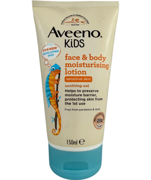 Aveeno Kids Face & Body Moisturising Lotion 150ml