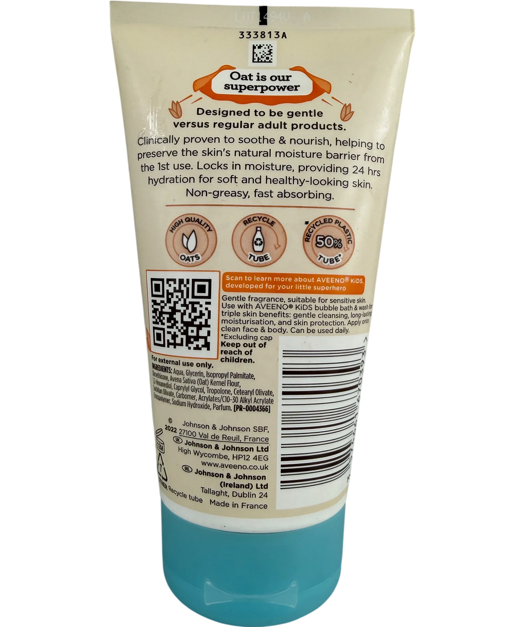 Aveeno Kids Face & Body Moisturising Lotion 150ml