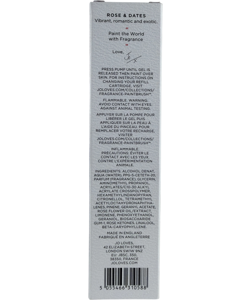 JO LOVES Rose And Dates A Fragrance Paintbrush 7ml