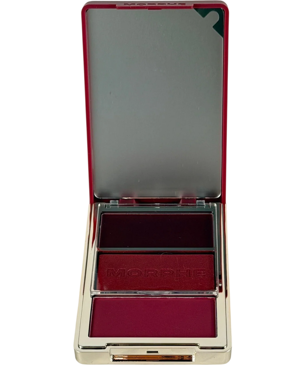 Morphe Cheek Thrills Multi Finish Face Trio Wine & Dine 10.8g