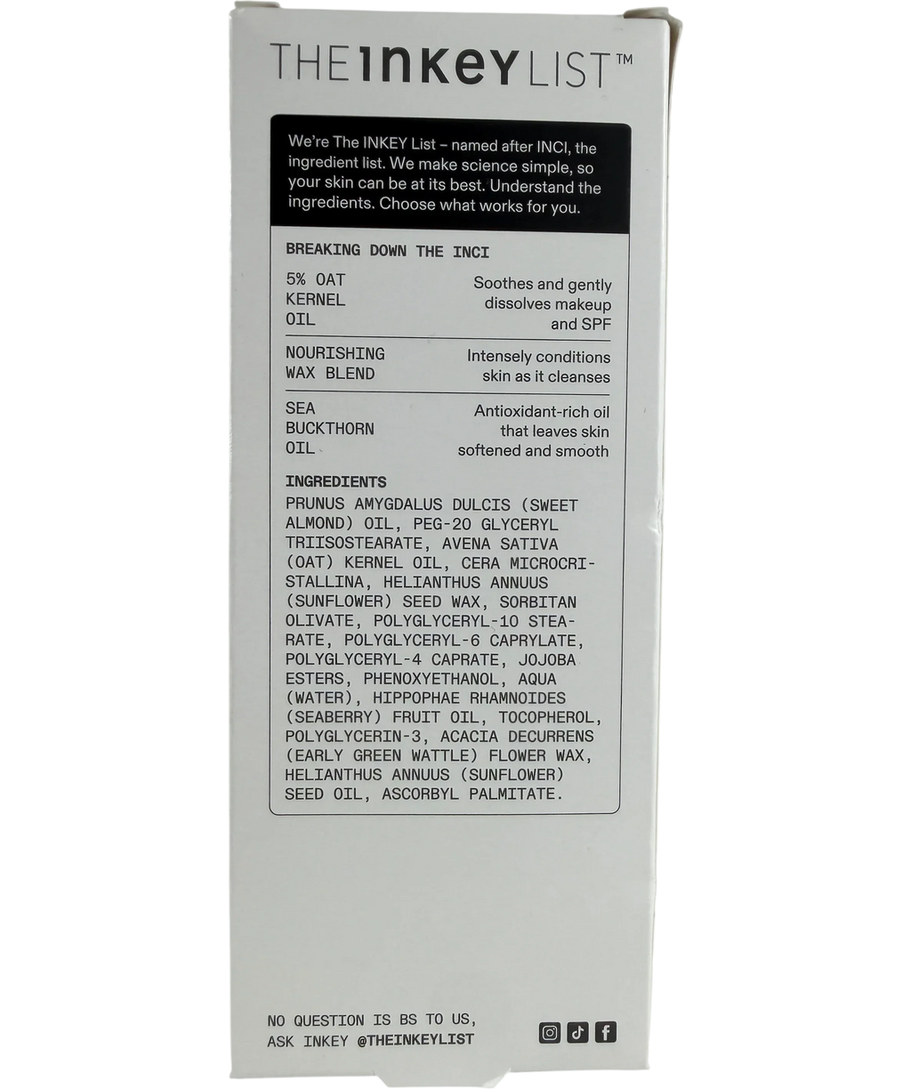 The Inkey List Oat Balm Cleanser 150ml