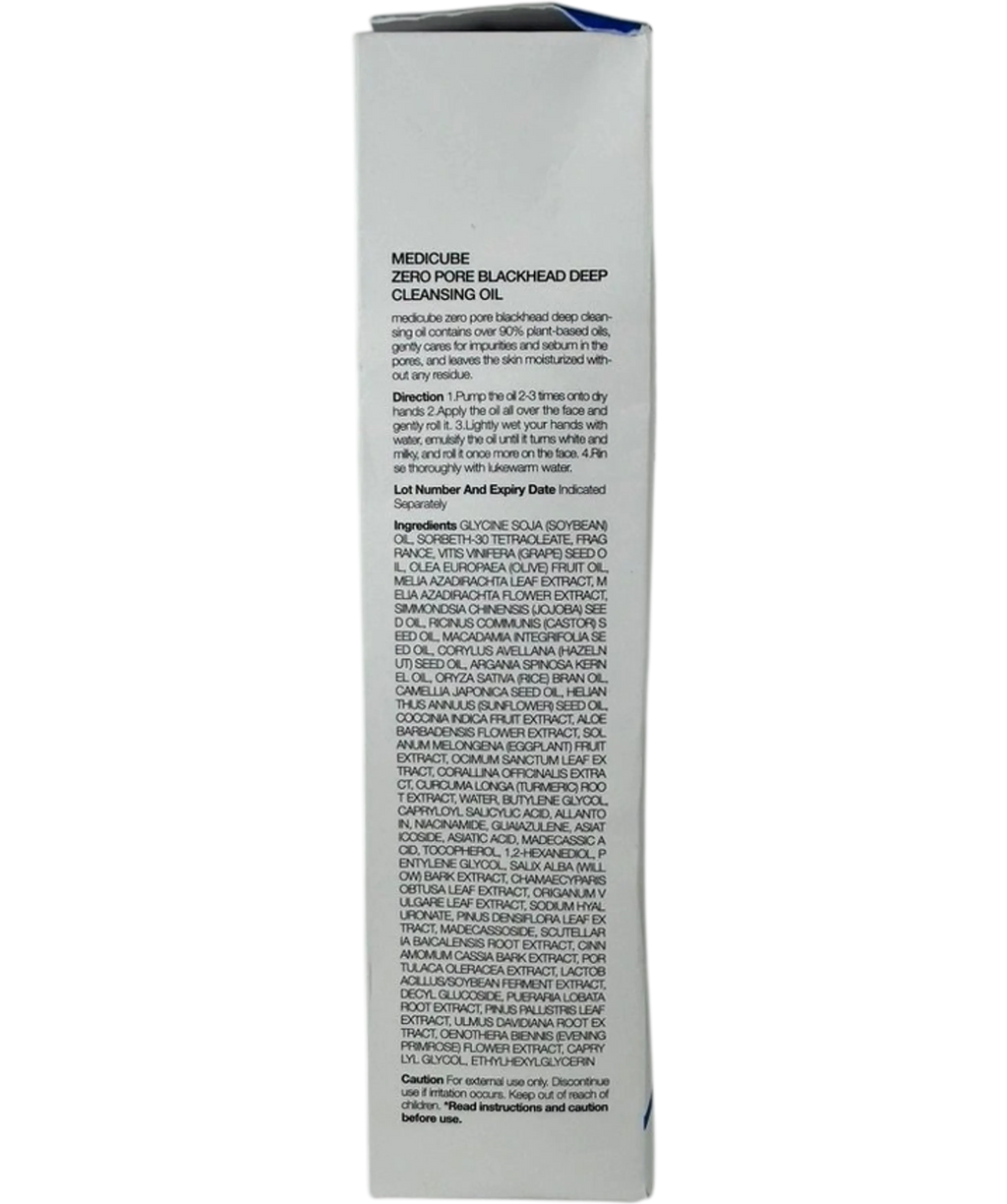 Medicube Zero Pore Blackhead Deep Cleansing Oil 205ml