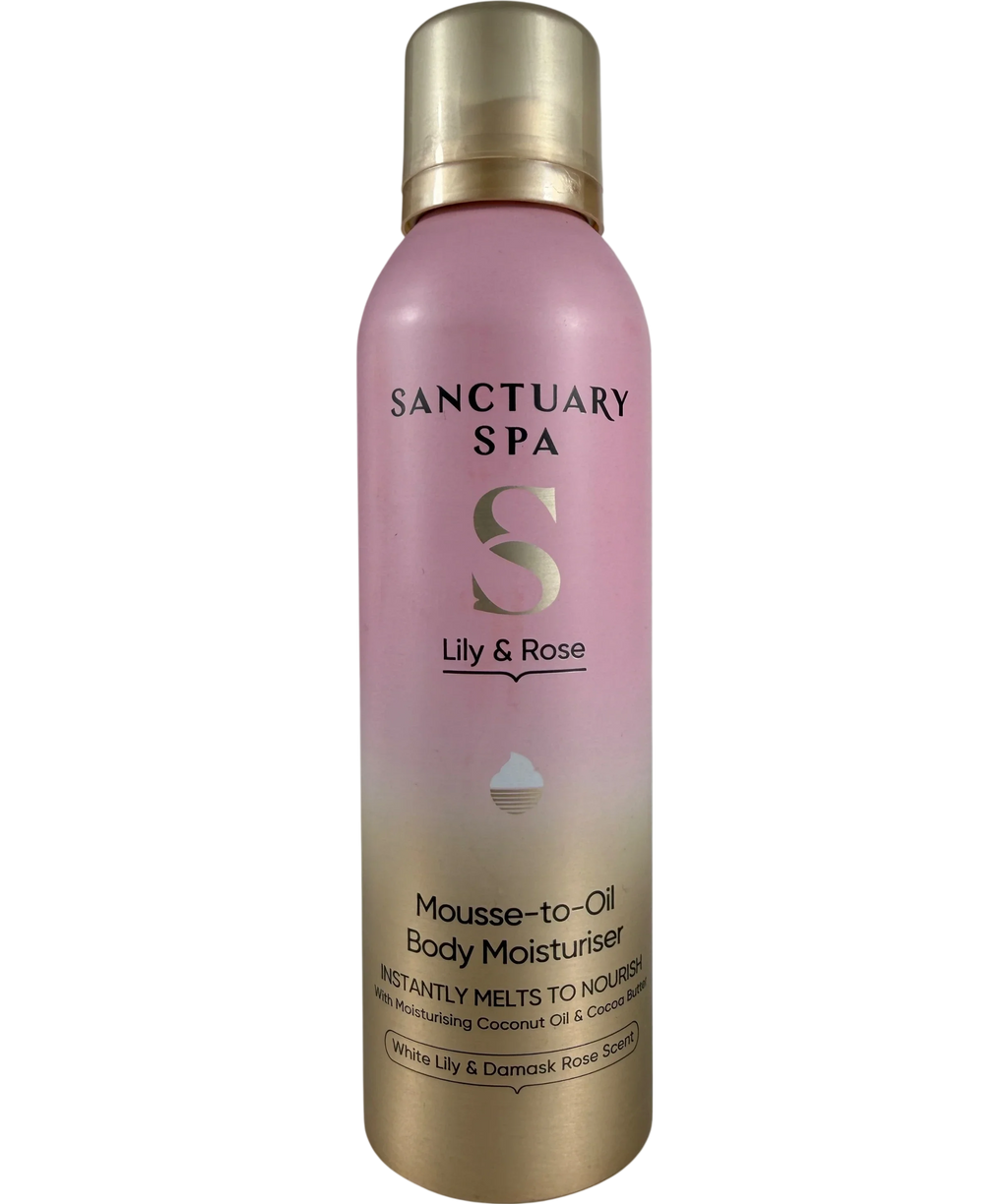 Sanctuary Lily & Rose Mousse-to-oil Body Moisturiser 200ml