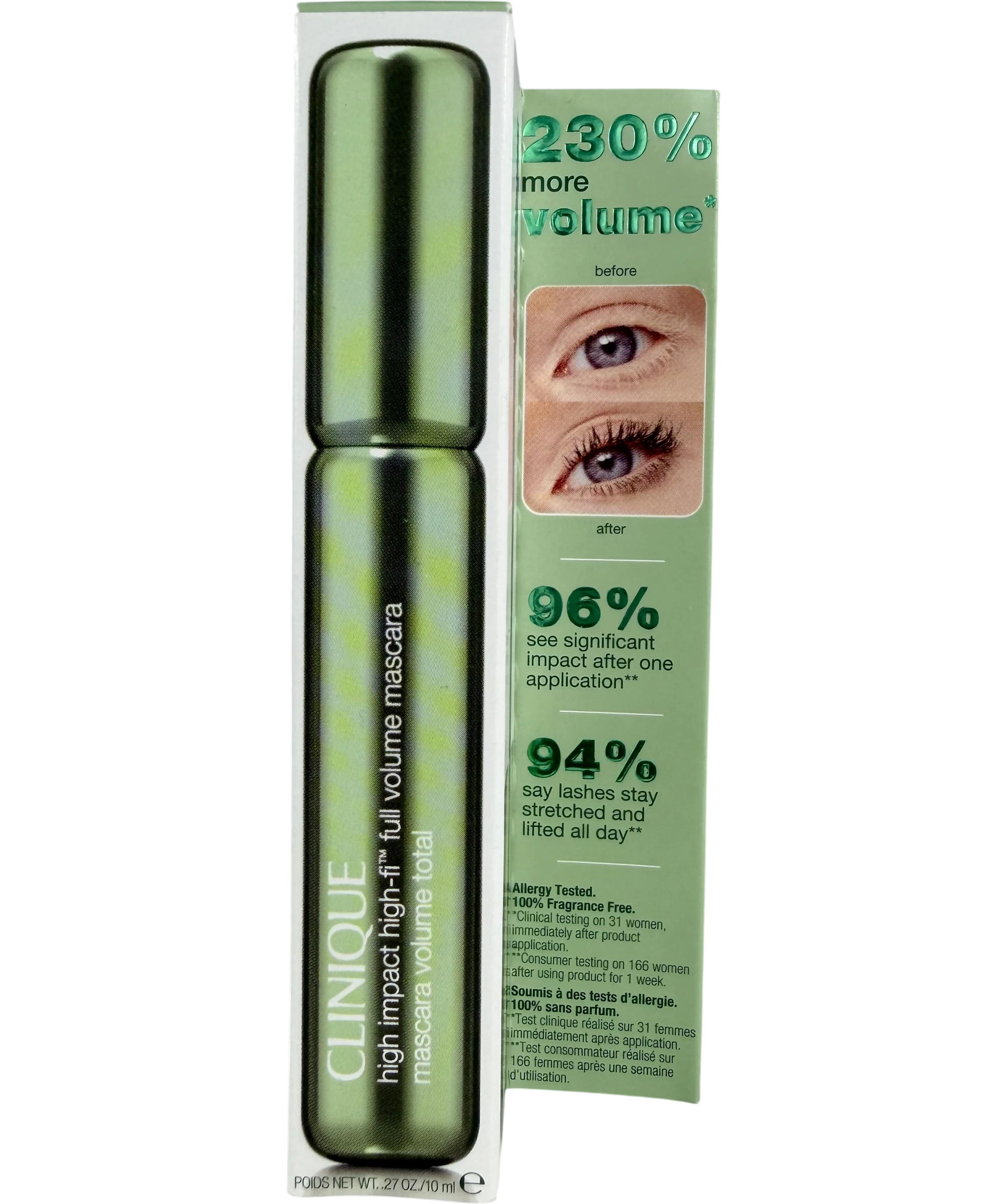 Clinique High Impact High-fi Full Volume Mascara Black 10ml