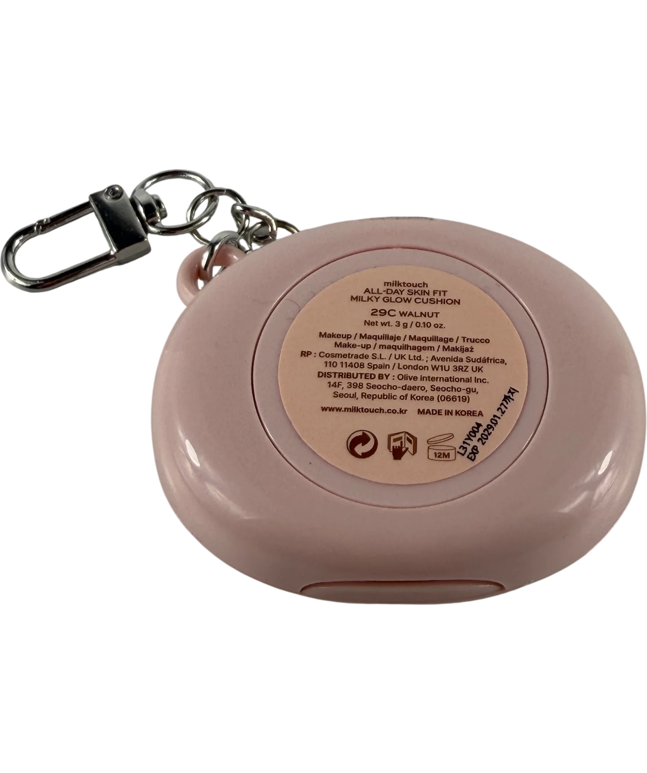 milk touch All-day Skin Fit Milky Glow Cushion 29c 3g