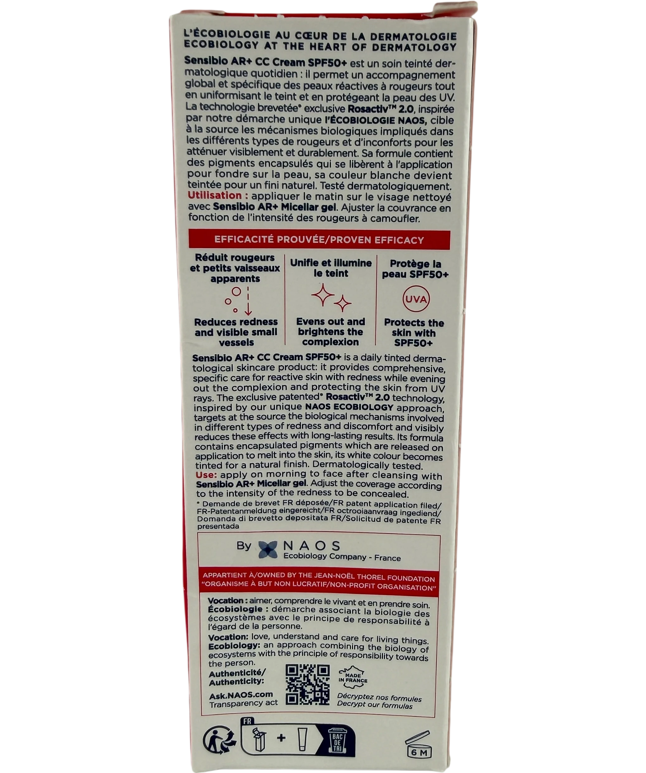 Bioderma Sensibio Ar+ Cc Cream Light 40ml