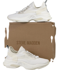 STEVE MADDEN White Match Chunky Low-top Trainers UK 8 EU 41