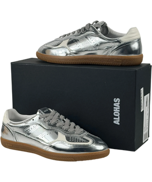 alohas Tb.490 Rife Shimmer Metallic Silver Sneakers UK 6 EU 39