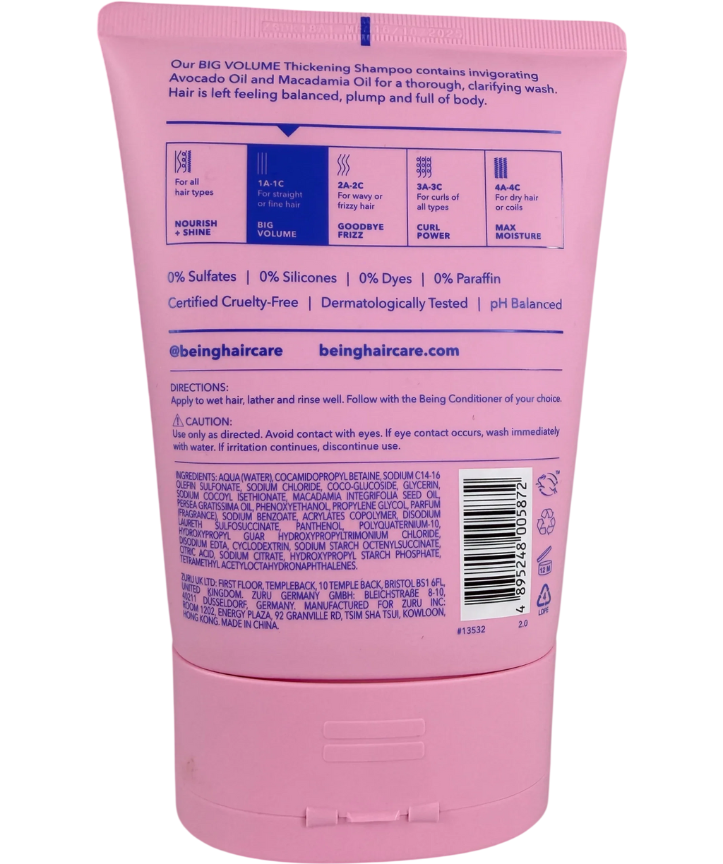 being Big Volume Thickening Shampoo 354ml