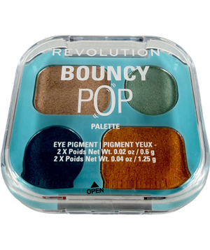 Revolution Bouncy Pop Shadow Palette Aqua Splash 1.25g