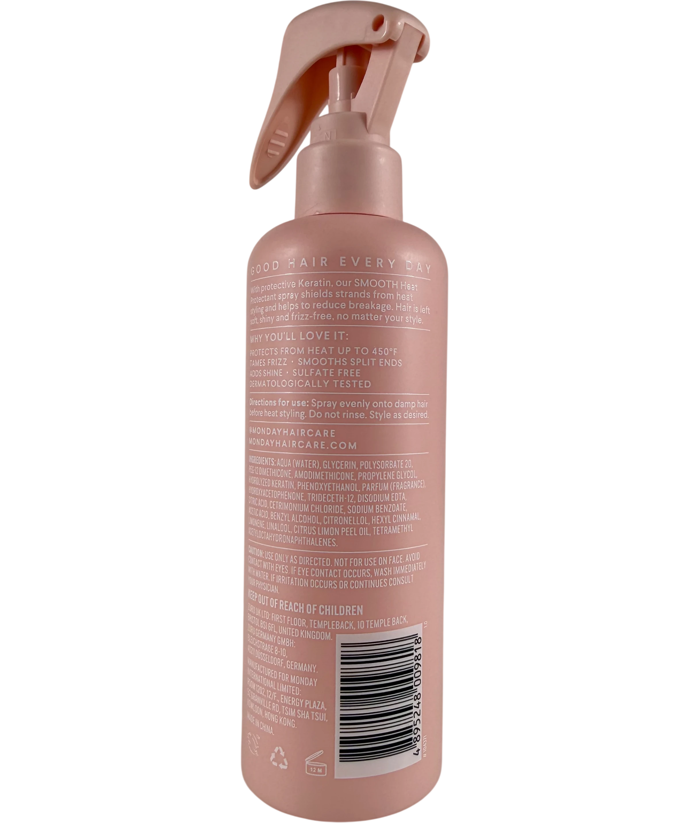 monday Smooth Heat Protectant 177ml