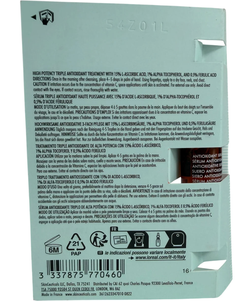 skin ceuticals C E Ferulic Deluxe 4ml