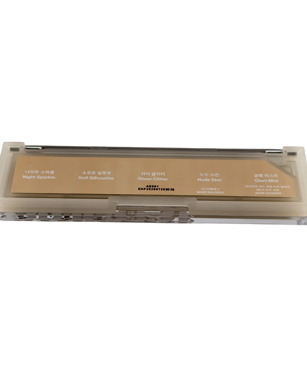 unleashia Mood Shower Face Palette No.3 Nude Shower 4g One size