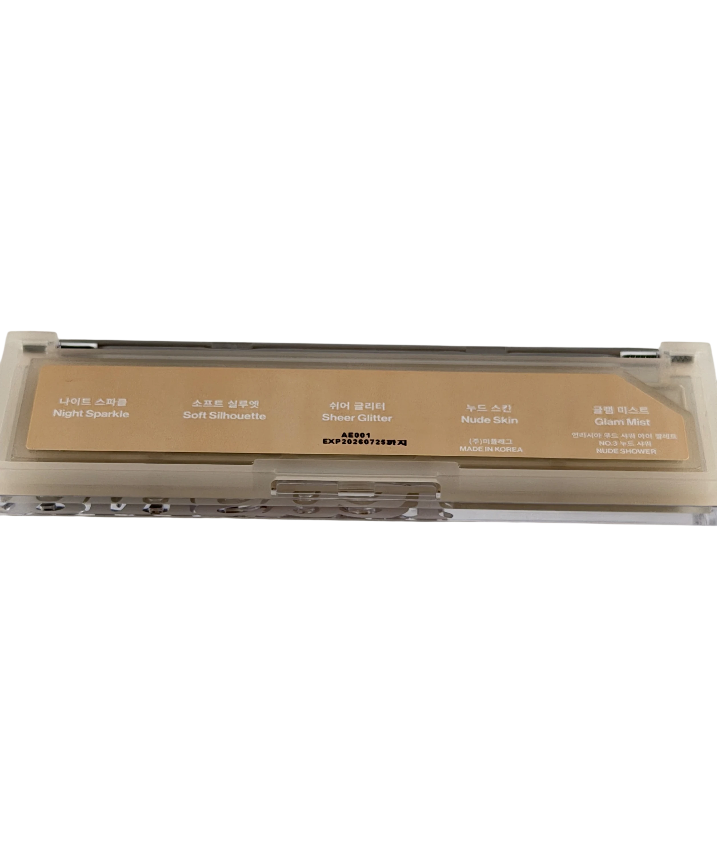 unleashia Mood Shower Face Palette No.3 Nude Shower 4g One size