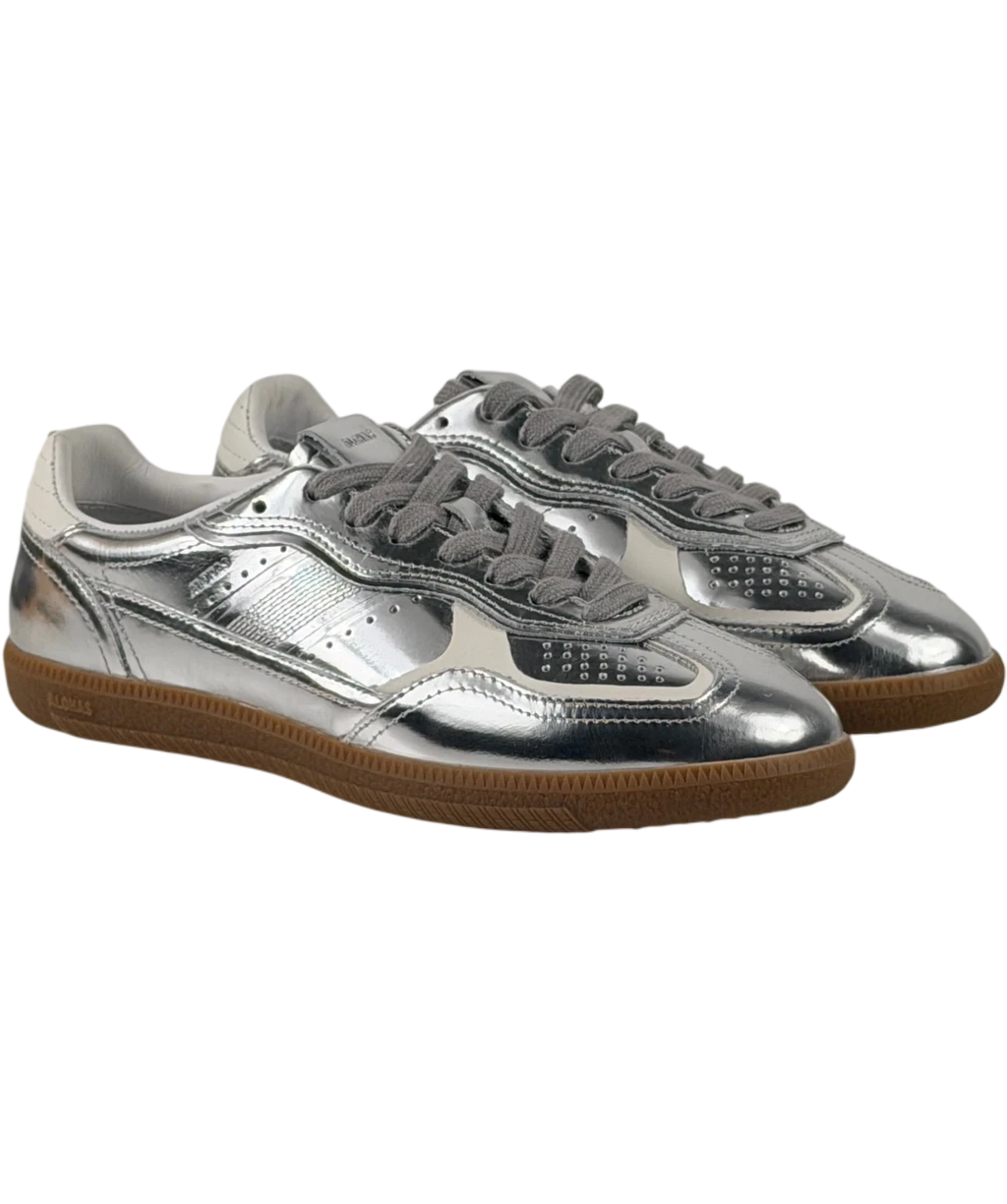 alohas Tb.490 Rife Shimmer Metallic Silver Sneakers UK 6 EU 39