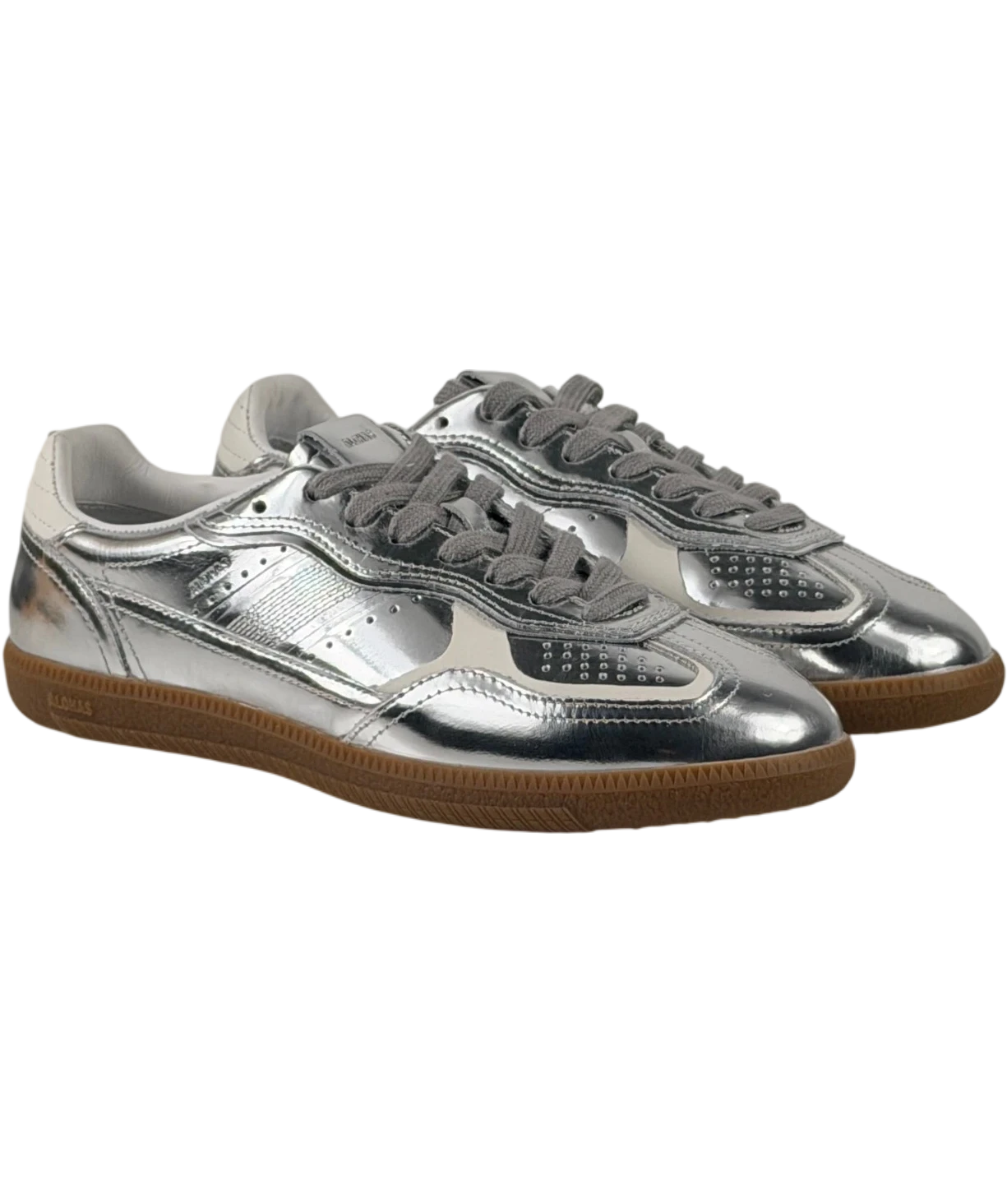 alohas Tb.490 Rife Shimmer Metallic Silver Sneakers UK 6 EU 39