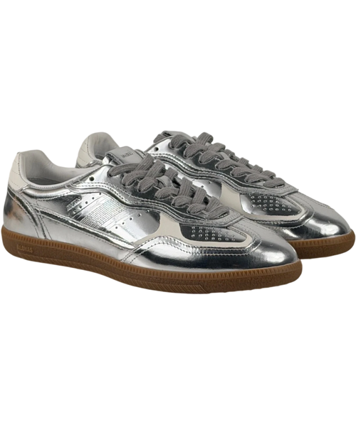 alohas Tb.490 Rife Shimmer Metallic Silver Sneakers UK 6 EU 39