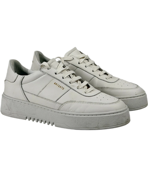 AXEL ARIGATO White Orbit Vintage All-white Leather Platform Trainers UK 6.5 EU 40