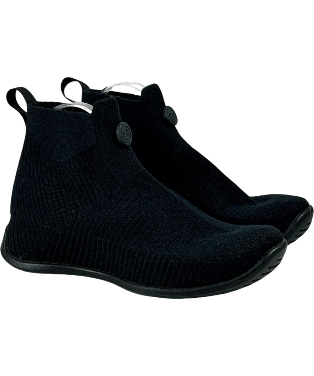 ALLBIRDS M0.0nshot Zero Black High Top Trainers UK 6 EU 39