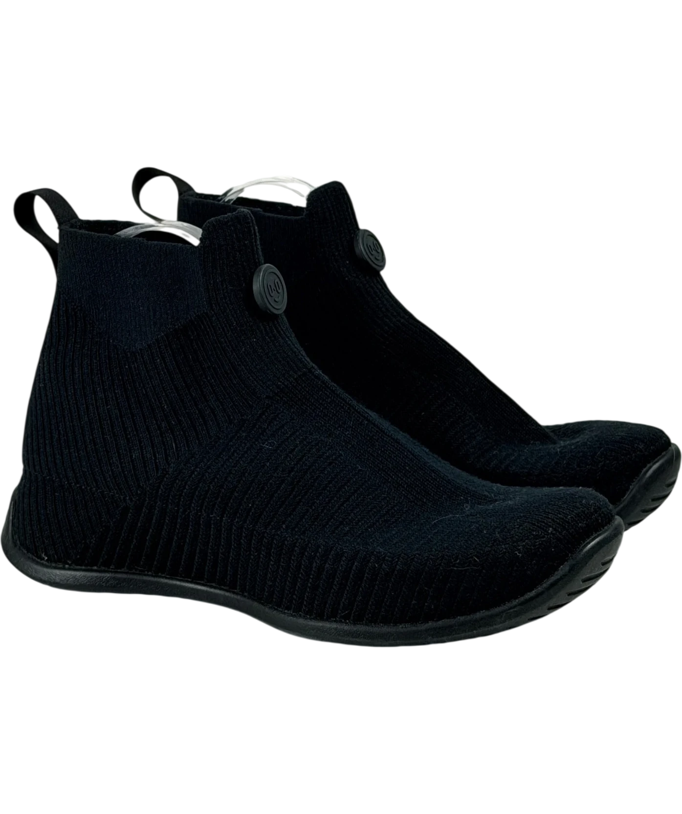 ALLBIRDS M0.0nshot Zero Black High Top Trainers UK 6 EU 39