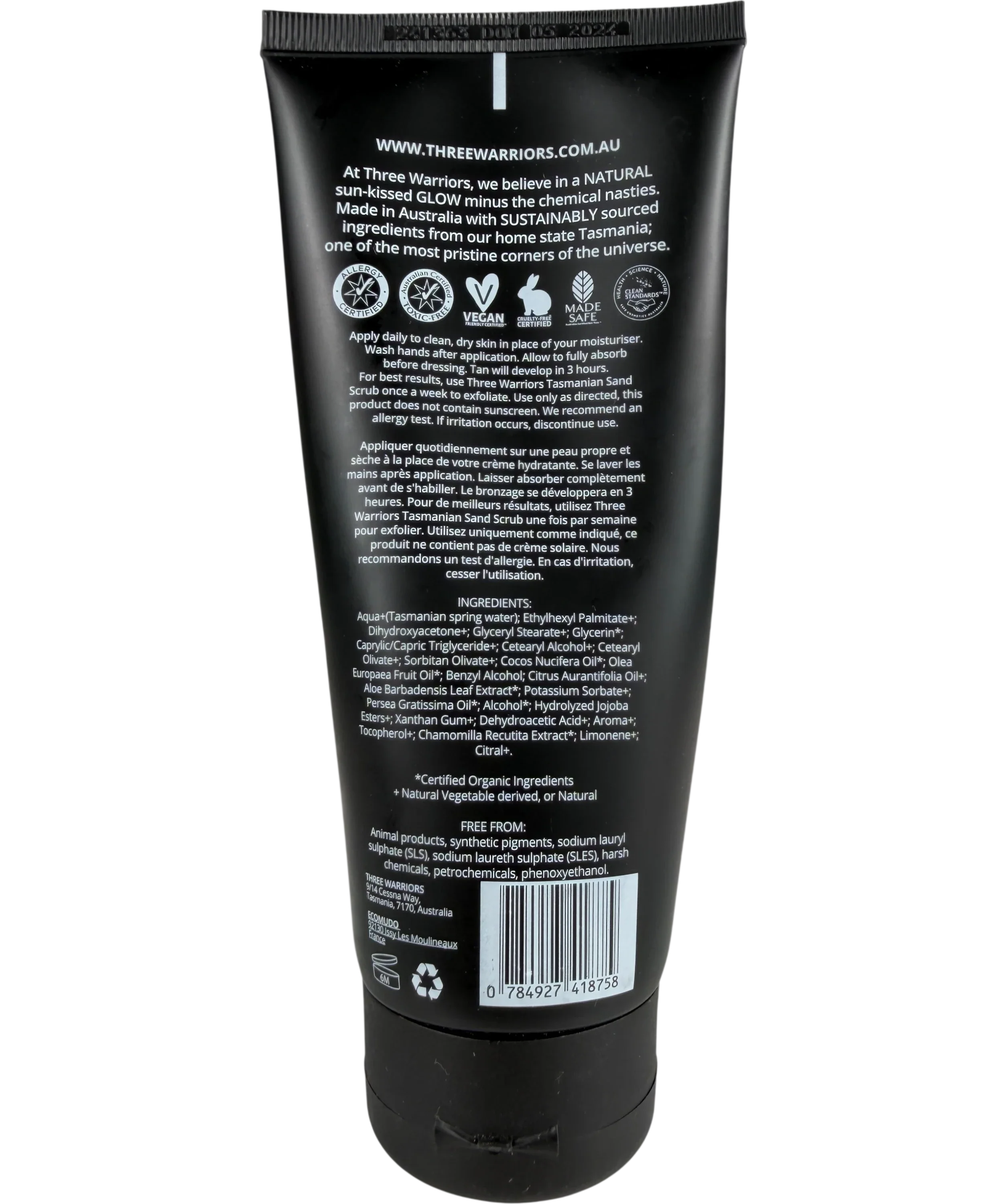 three warriors Gradual Tan 150g