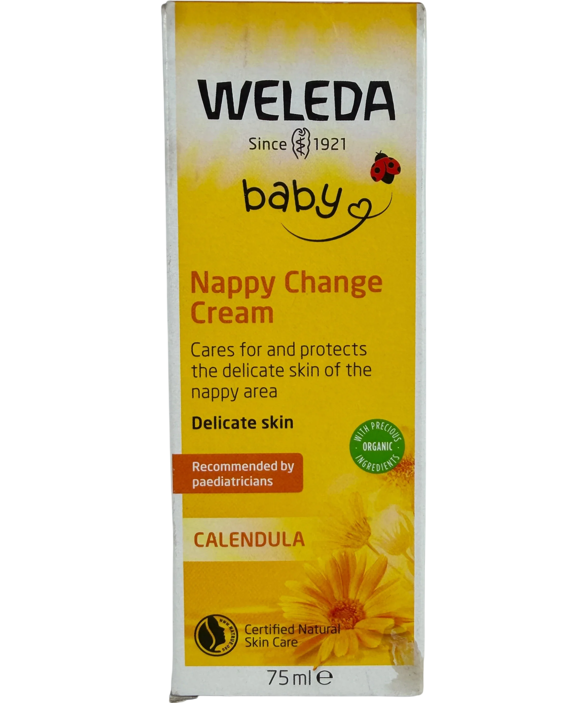 Weleda Yellow Baby Calendula Nappy Change Cream One Size