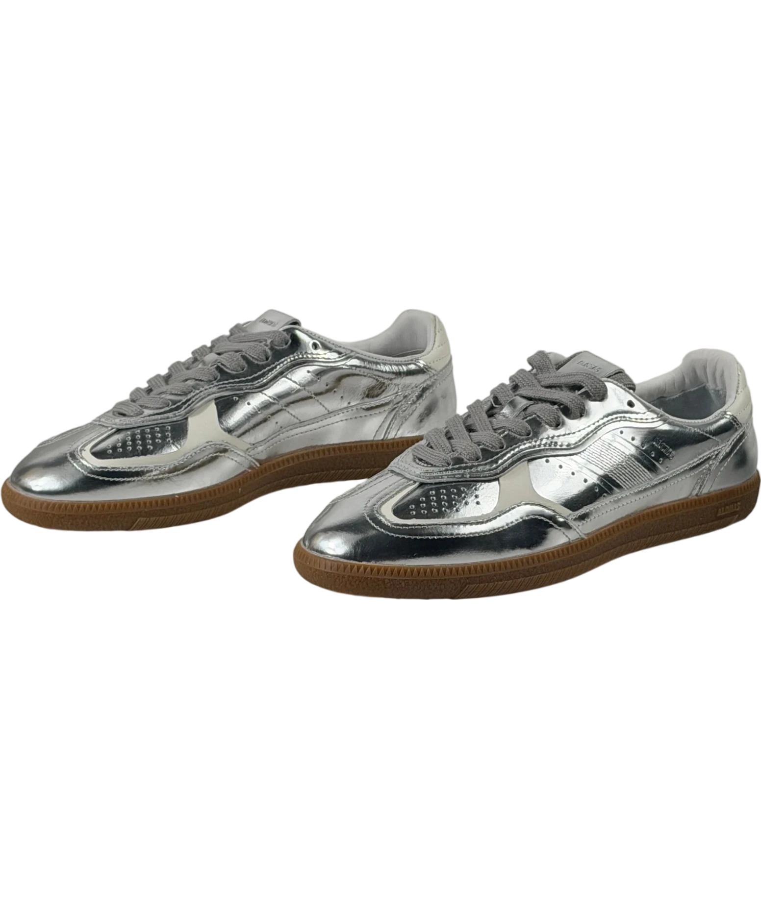 alohas Tb.490 Rife Shimmer Metallic Silver Sneakers UK 6 EU 39