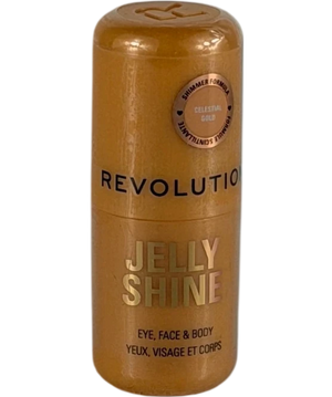 Revolution Jelly Shine Eye, Face & Body Highlight Stick In Celestial Gold 5.5g