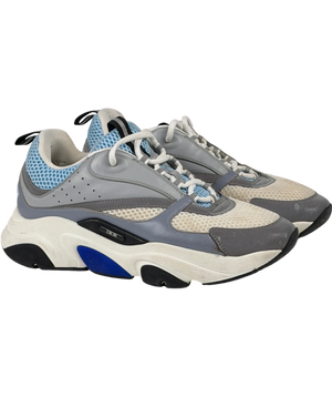 DIOR Dior Trainers - B22 Reflective Blue Grey White UK 9 EU 43