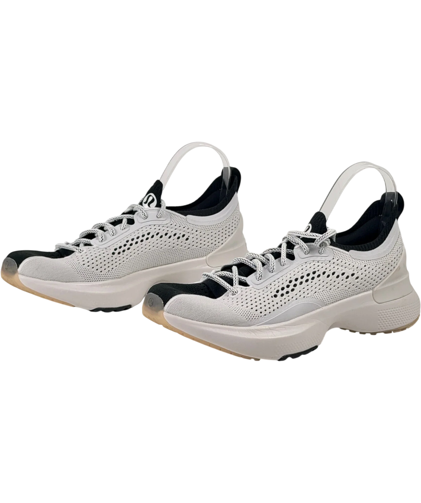 Lululemon Chargefeel 3 Light Vapor White Trainers UK 7.5 EU 40.5