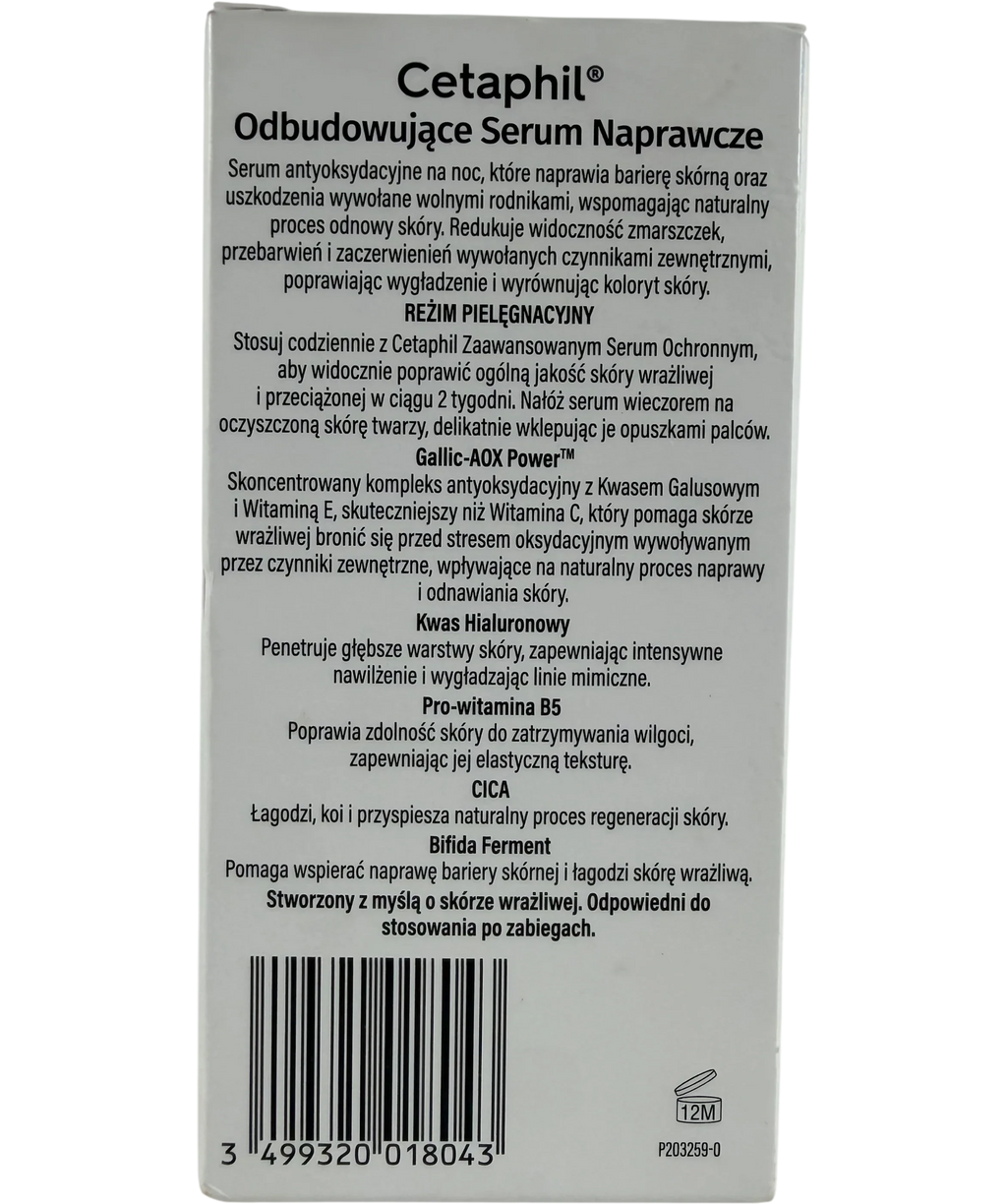 Cetaphil Repair & Renew Serum (pm) 30ml