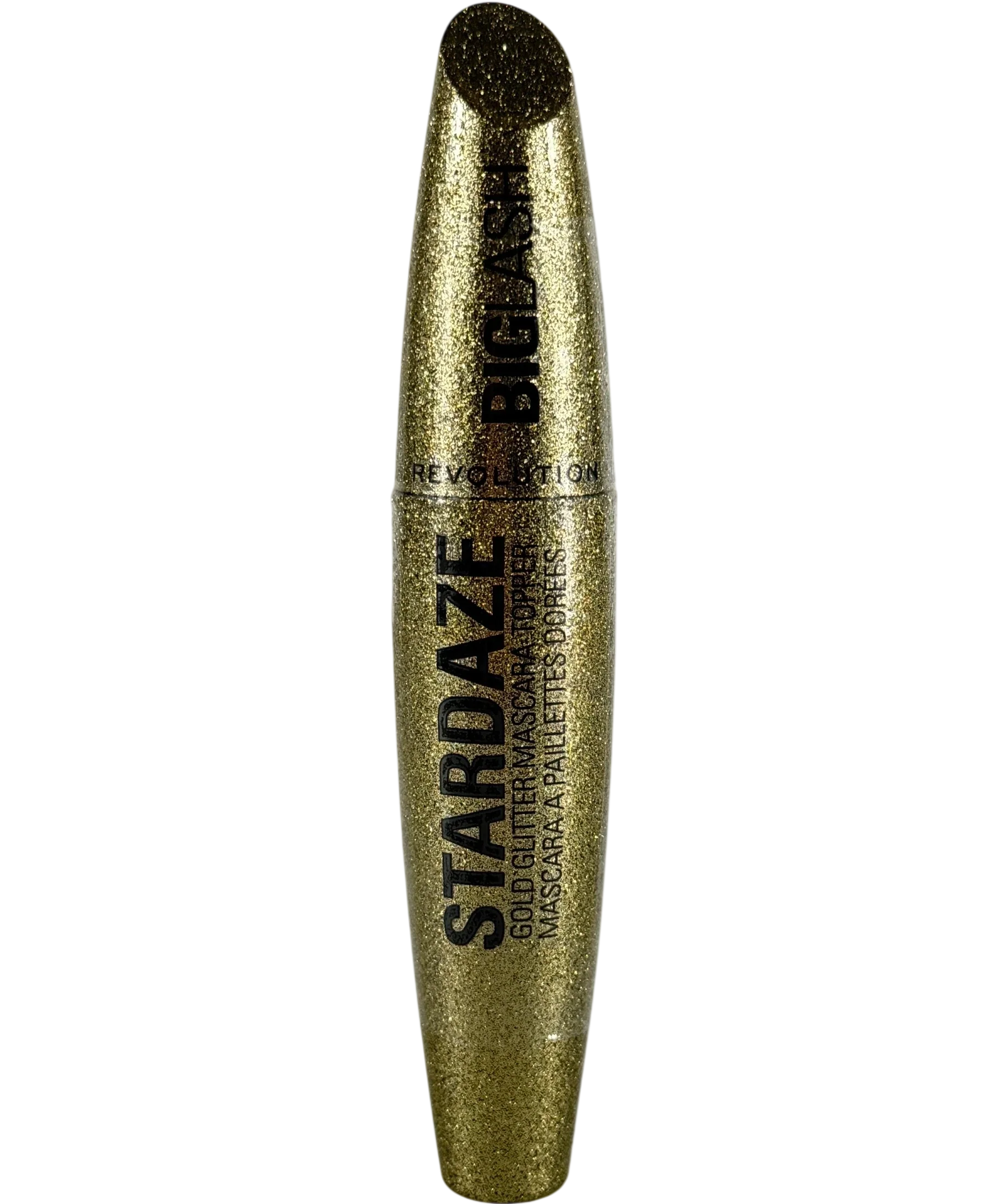 Revolution Big Lash Stardaze Hair & Brow Glitter Mascara Topper Stardust Gold Gold 9g