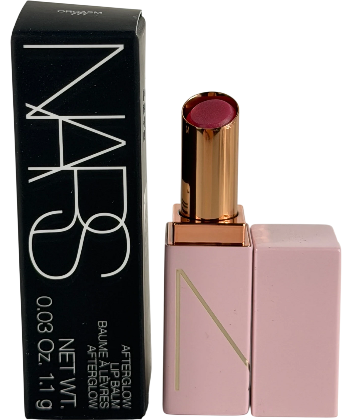 NARS Afterglow Lip Balm Travel Size 777 Orgasm 1.1g