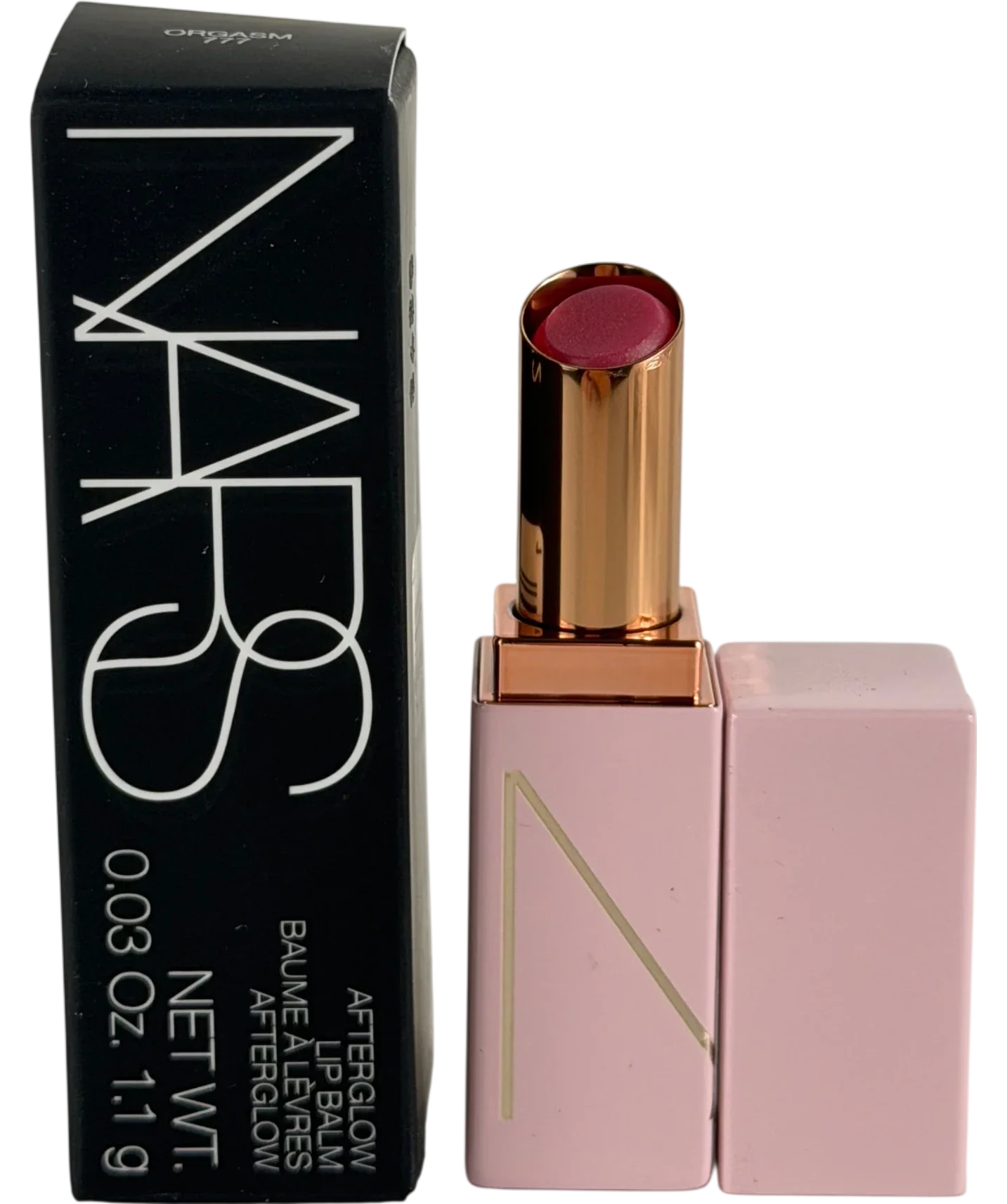 NARS Afterglow Lip Balm Travel Size 777 Orgasm 1.1g