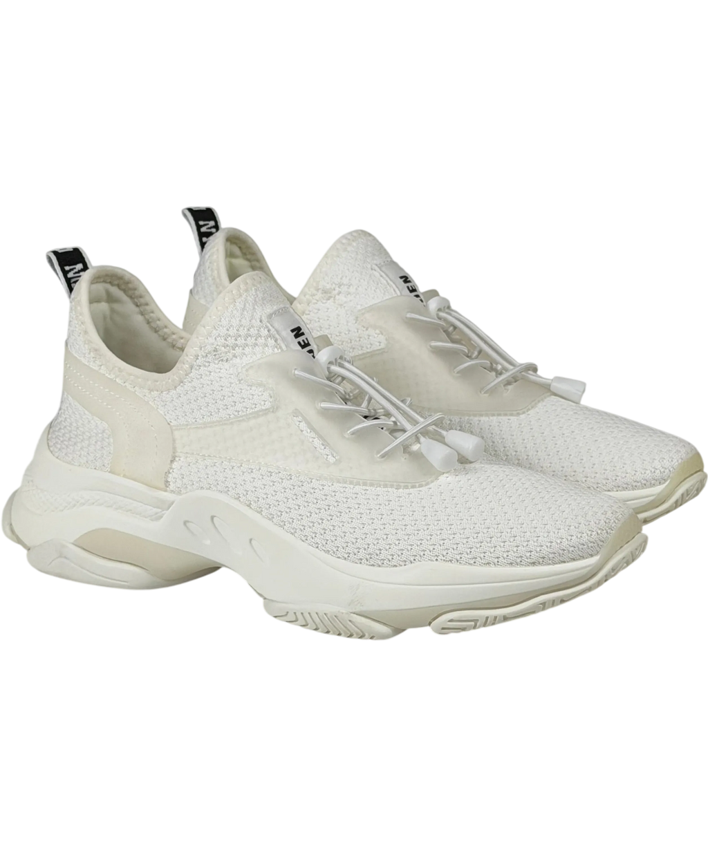 STEVE MADDEN White Match Chunky Low-top Trainers UK 8 EU 41