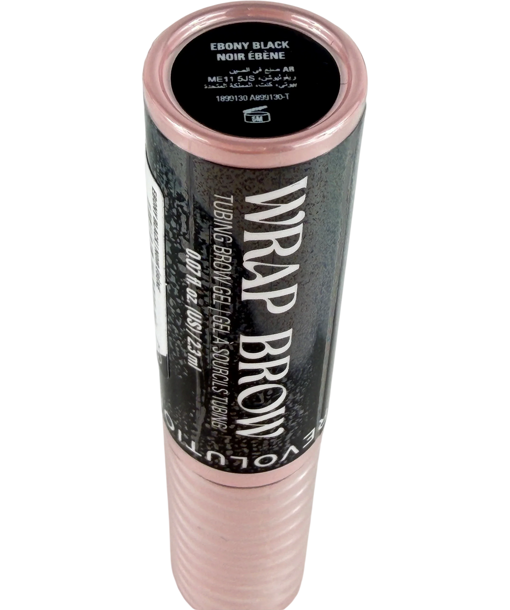 Revolution Wrap Brow Tubing Brow Gel Ebony Black 2.3ml