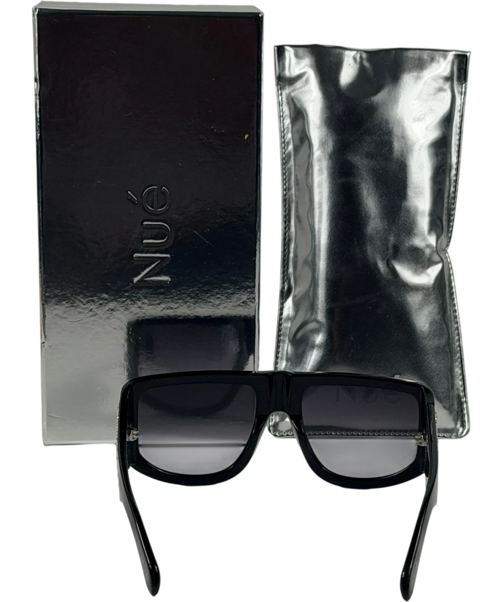 LINDA FARROW X NUE STUDIOS It Girl Crystal Sunglasses Black One Size