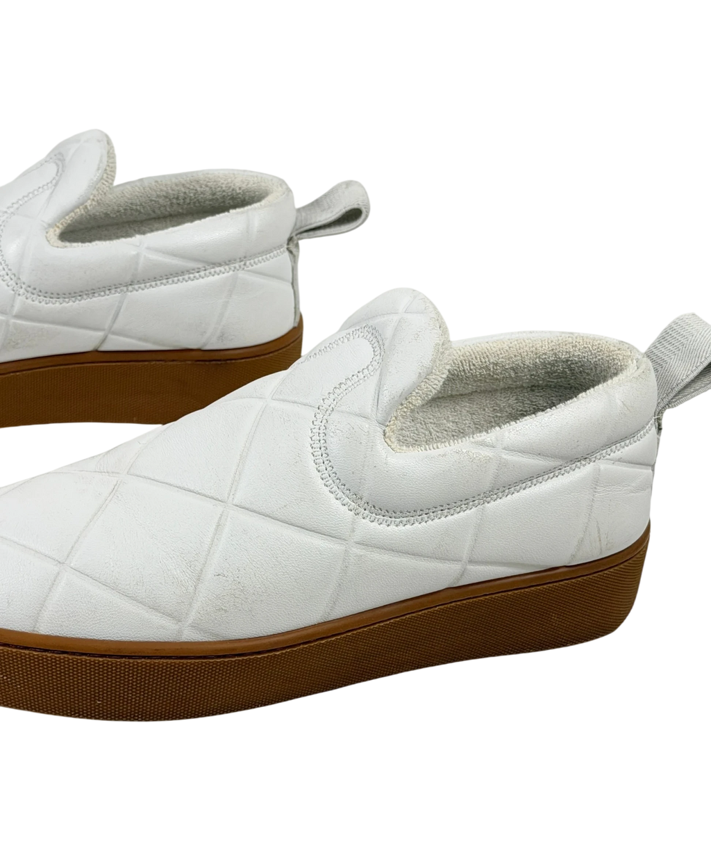 BOTTEGA VENETA The Quilt White Slip-on Trainers UK 6 EU 39