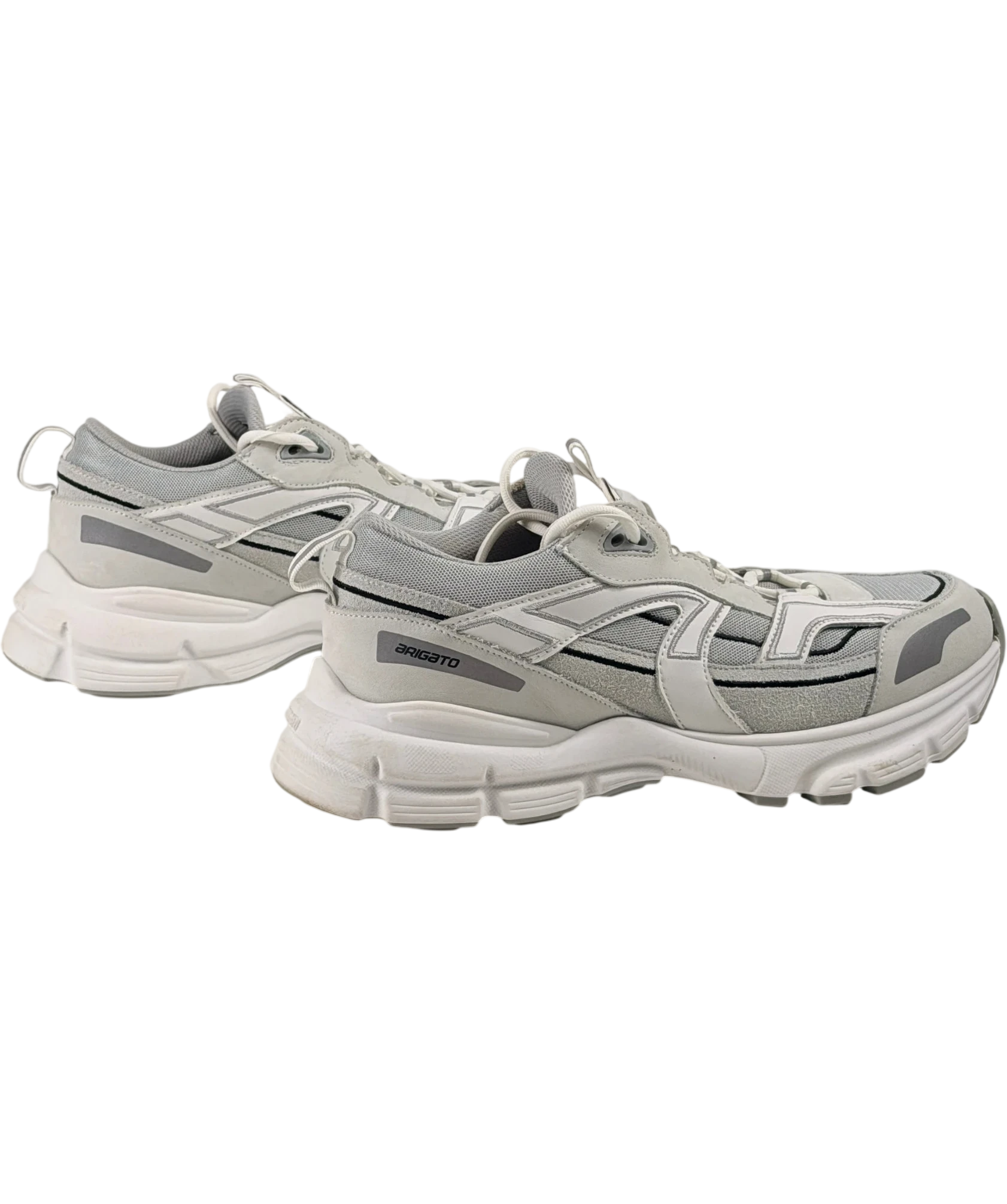 AXEL ARIGATO Marathon R-trail Grey And White Trainers UK 7 EU 41
