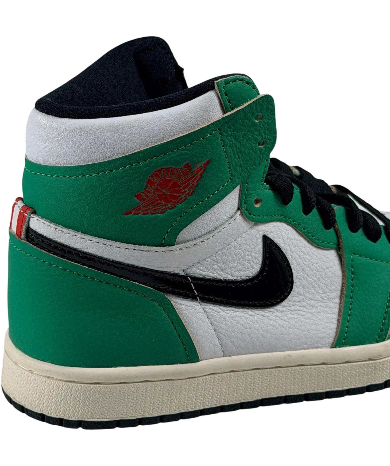 Nike Air Jordan 1 Retro High Og Lucky Green Trainers UK 4 EU 37