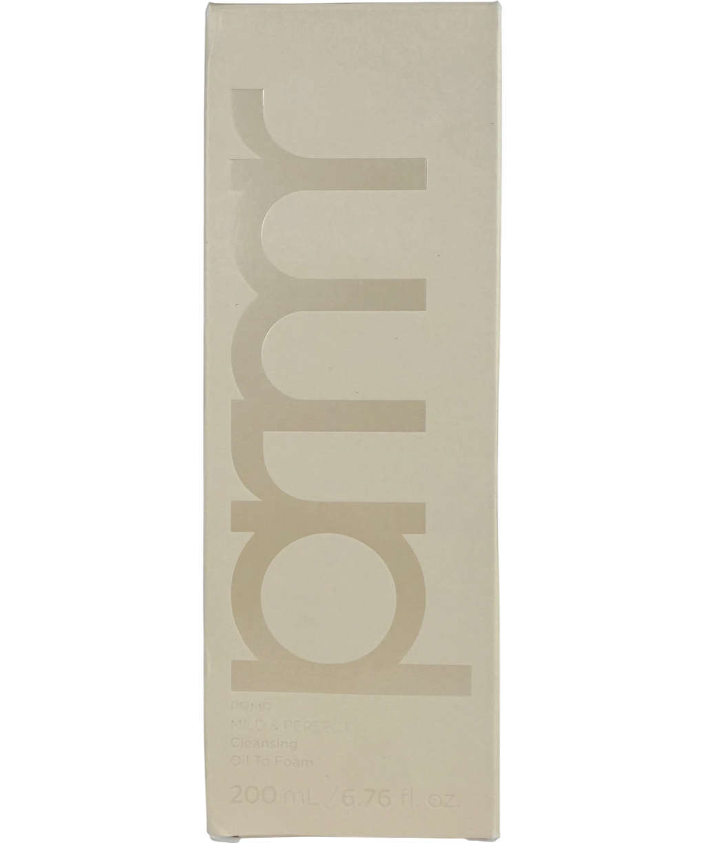 prmr Mild And Perfect Cleansing Oil To Foam 200ml
